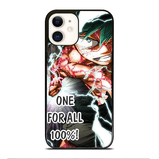 IZUKU MIDORIYA MY HERO ACADEMIA ONE FOR ALL iPhone 12 Case Cover