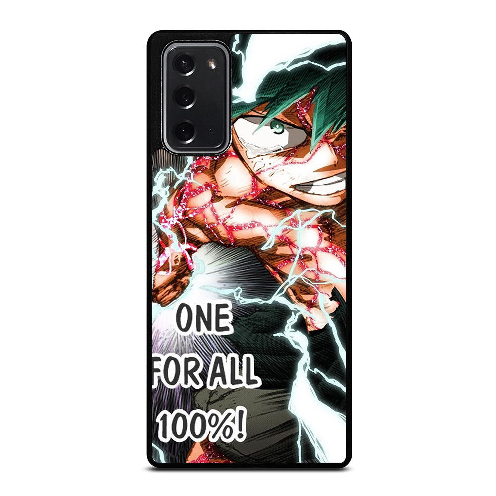 IZUKU MIDORIYA MY HERO ACADEMIA ONE FOR ALL Samsung Galaxy Note 20 Case Cover