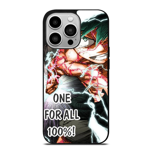 IZUKU MIDORIYA MY HERO ACADEMIA ONE FOR ALL iPhone 14 Pro Case Cover