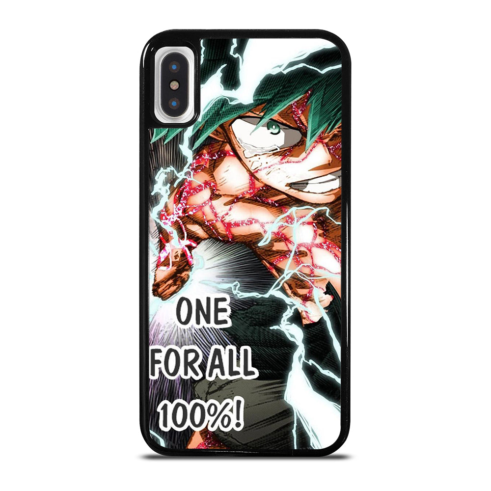 IZUKU MIDORIYA MY HERO ACADEMIA ONE FOR ALL iPhone X / XS Case Cover