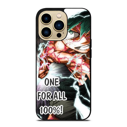 IZUKU MIDORIYA MY HERO ACADEMIA ONE FOR ALL iPhone 14 Pro Max Case Cover