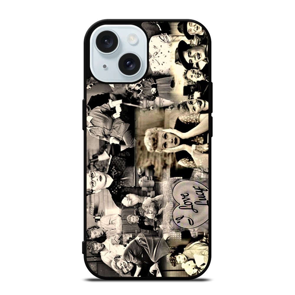 I LOVE LUCY COLLAGE 2 iPhone 15 Case Cover