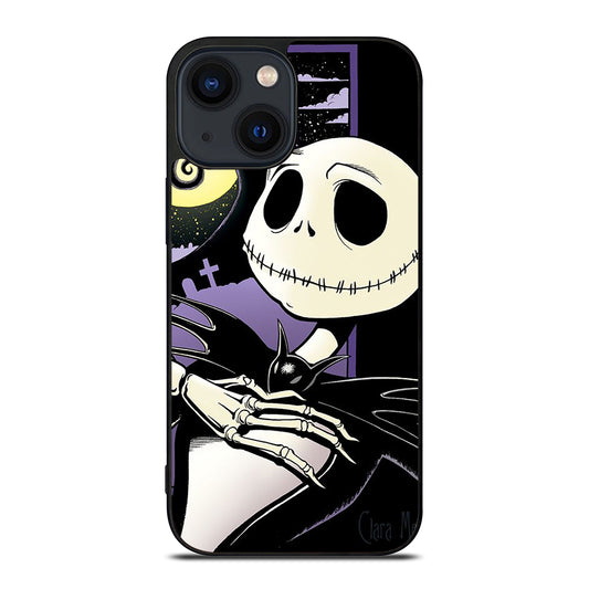 JACK SKELLINGTON NIGHTMARE BEFORE CHRISTMAS CARTOON 2 iPhone 14 Plus Case Cover