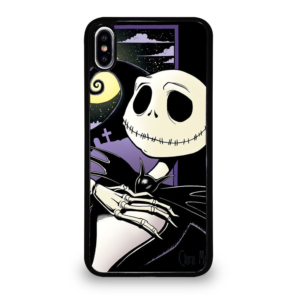 JACK SKELLINGTON NIGHTMARE BEFORE CHRISTMAS CARTOON 2 iPhone XS Max Case Cover