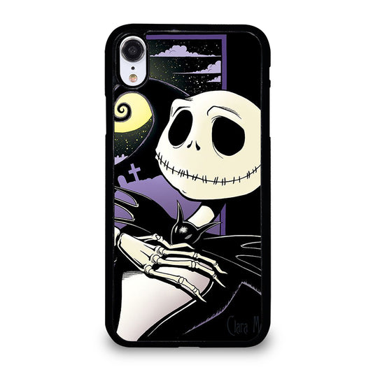 JACK SKELLINGTON NIGHTMARE BEFORE CHRISTMAS CARTOON 2 iPhone XR Case Cover