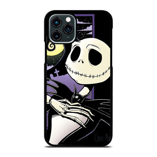 JACK SKELLINGTON NIGHTMARE BEFORE CHRISTMAS CARTOON 2 iPhone 11 Pro Case Cover