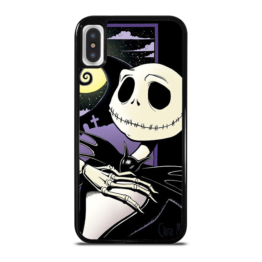 JACK SKELLINGTON NIGHTMARE BEFORE CHRISTMAS CARTOON 2 iPhone X / XS Case Cover