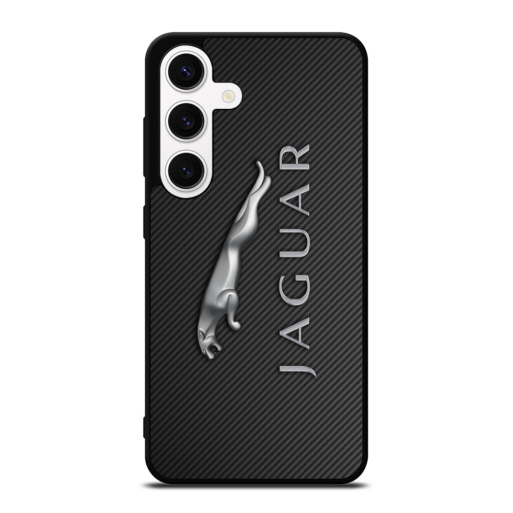 JAGUAR CAR LOGO CARBON Samsung Galaxy S24 Case Cover