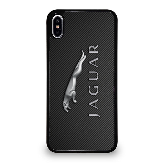 JAGUAR CAR LOGO CARBON iPhone XS Max Case Cover