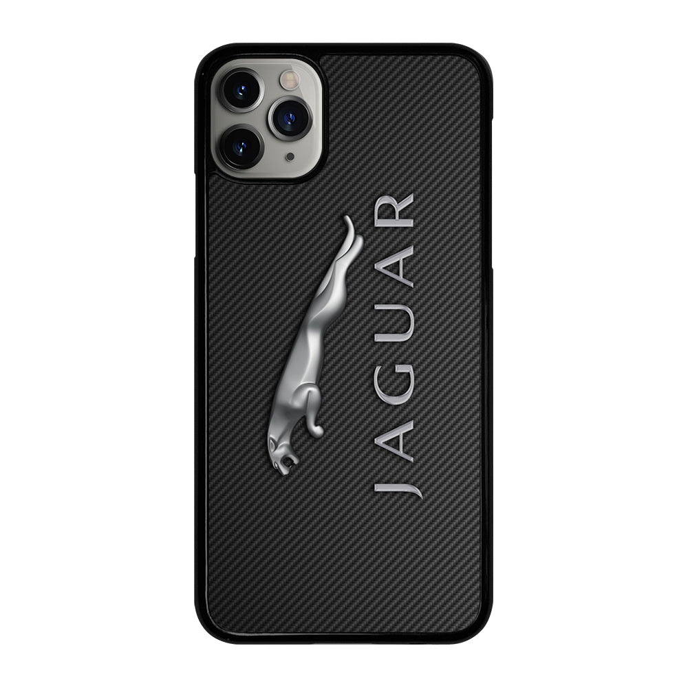 JAGUAR CAR LOGO CARBON iPhone 11 Pro Max Case Cover