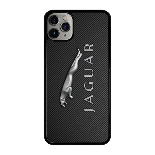 JAGUAR CAR LOGO CARBON iPhone 11 Pro Max Case Cover