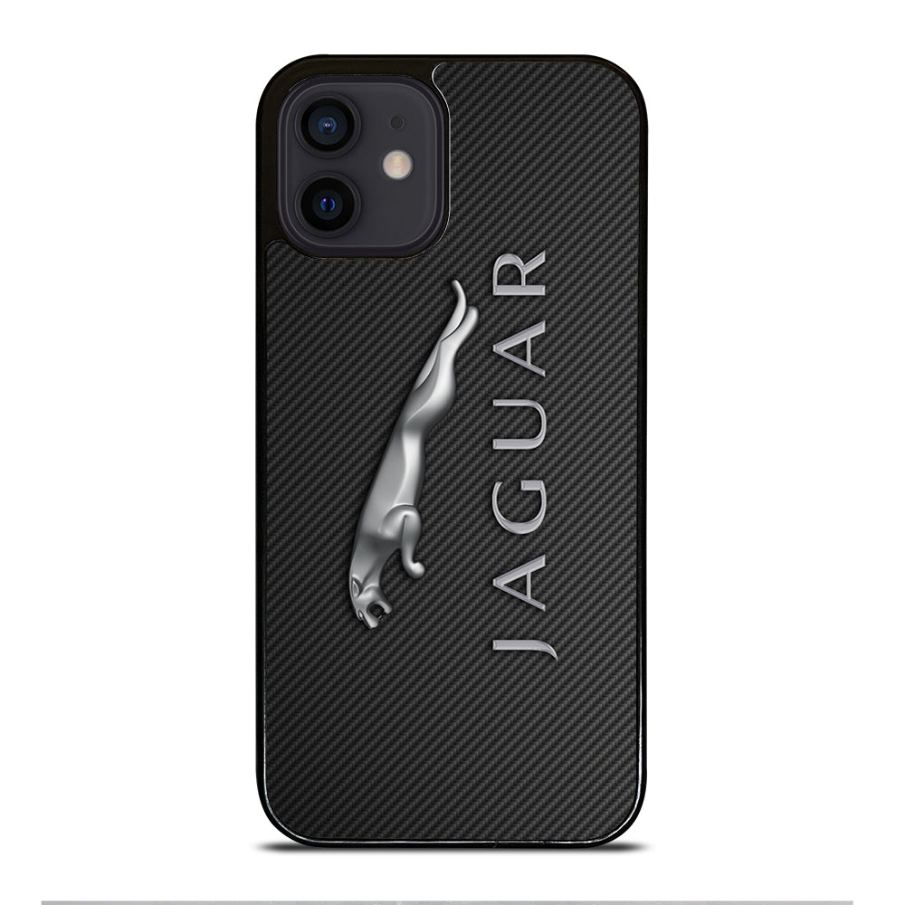 JAGUAR CAR LOGO CARBON iPhone 12 Mini Case Cover