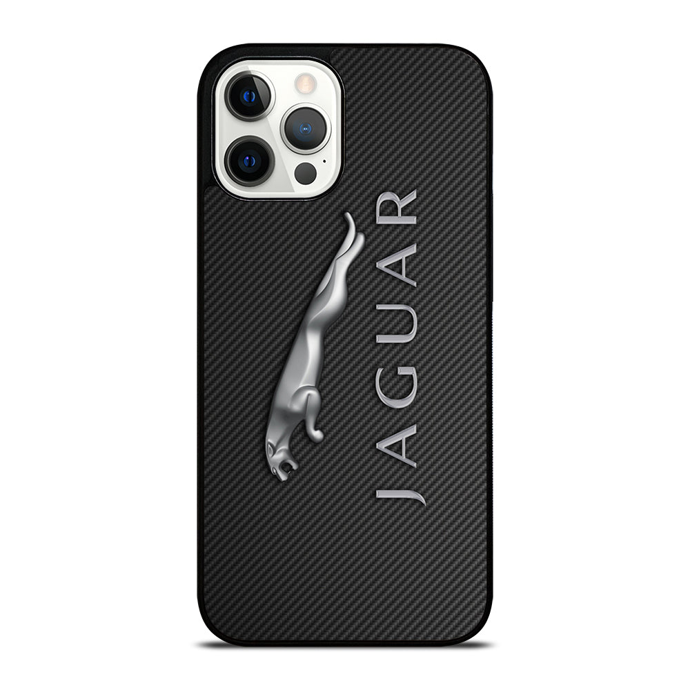 JAGUAR CAR LOGO CARBON iPhone 12 Pro Max Case Cover