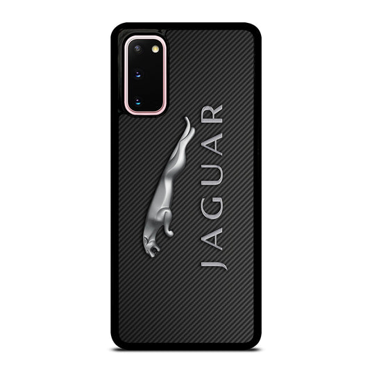 JAGUAR CAR LOGO CARBON Samsung Galaxy S20 Case Cover