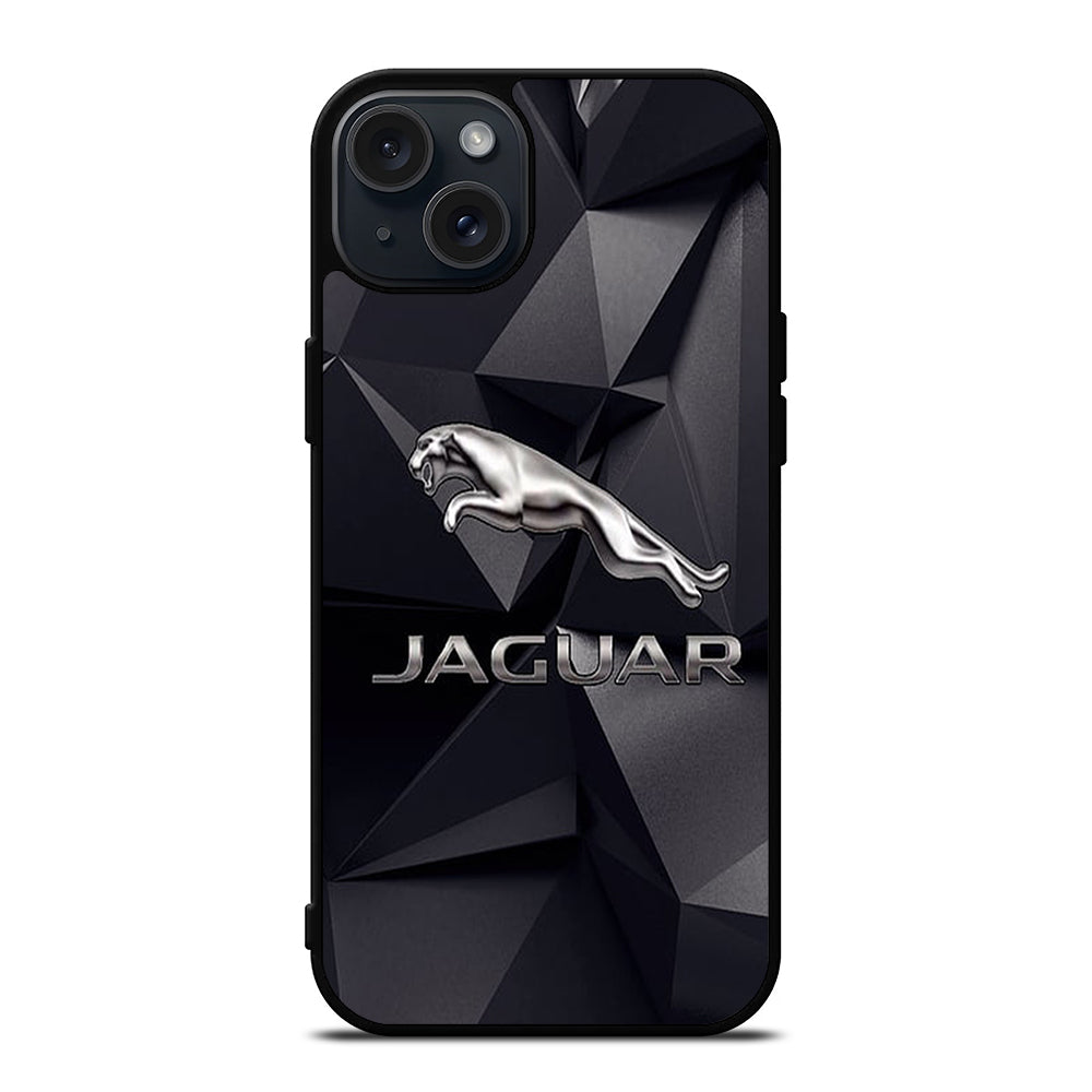 JAGUAR METAL LOGO iPhone 15 Plus Case Cover