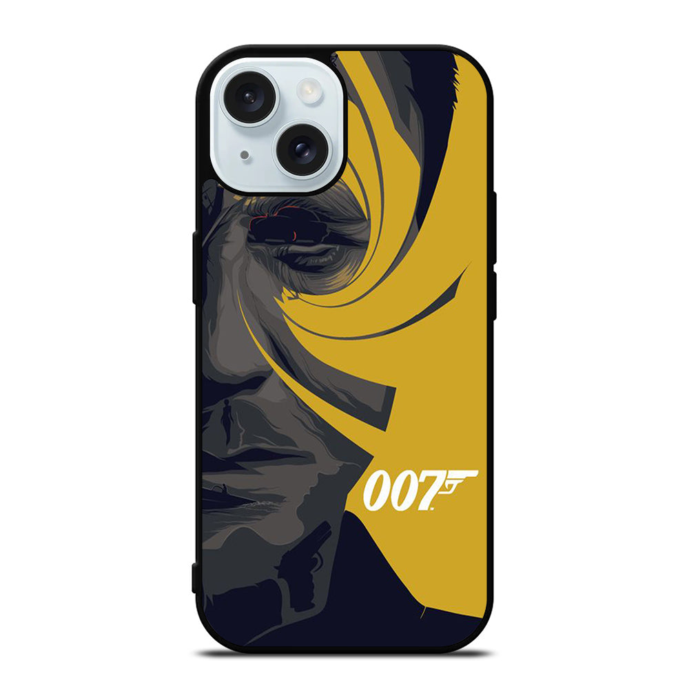 JAMES BOND 007 ART iPhone 15 Case Cover
