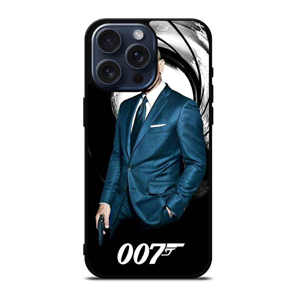 JAMES BOND 007 MOVIE POSTER iPhone 15 Pro Max Case Cover