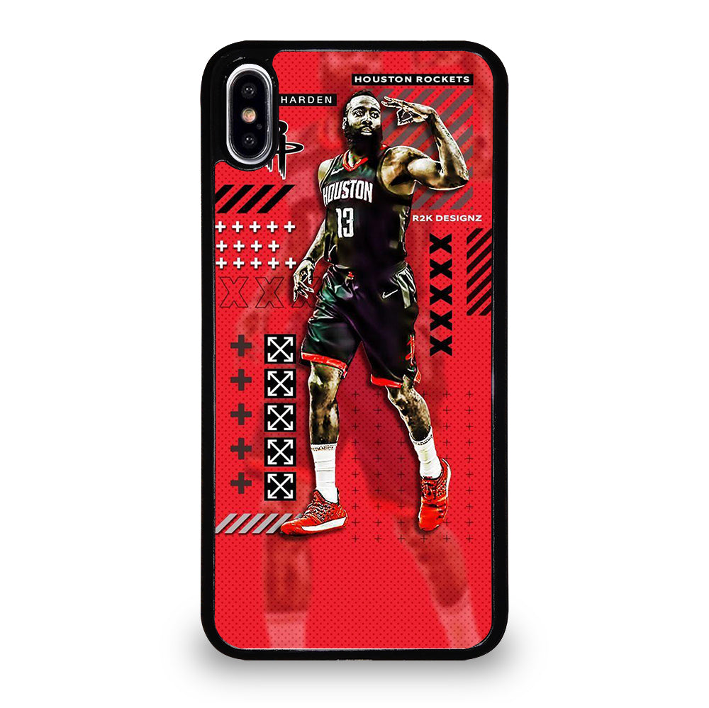 JAMES HARDEN BASKETBALL NBA iPhone XS Max Case Cover