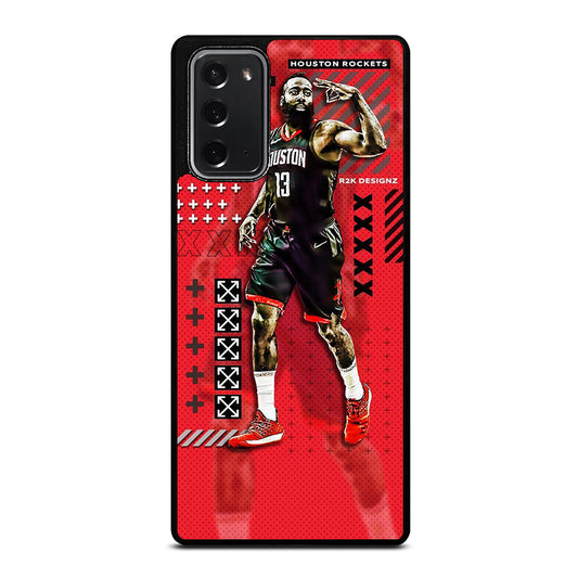 JAMES HARDEN BASKETBALL NBA Samsung Galaxy Note 20 Case Cover
