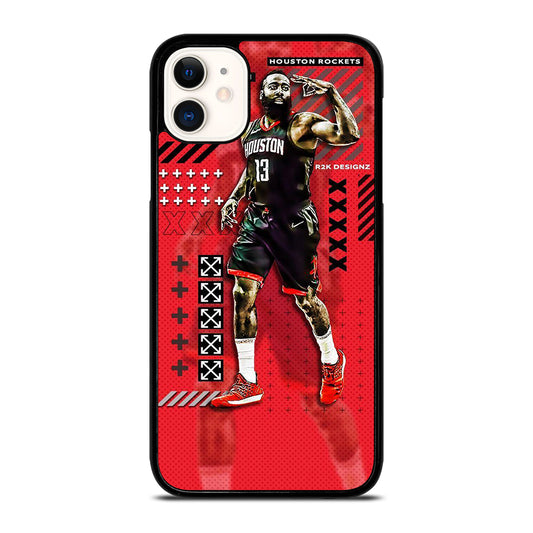 JAMES HARDEN BASKETBALL NBA iPhone 11 Case Cover