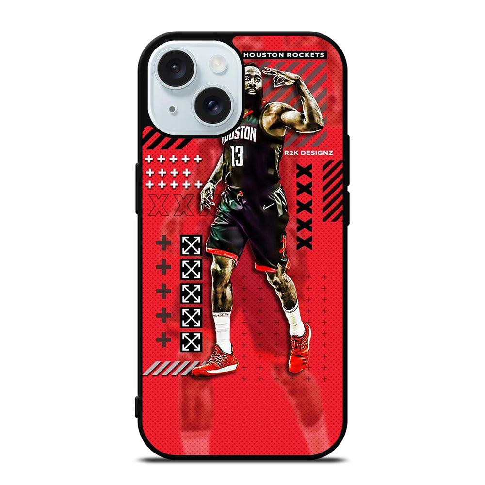 JAMES HARDEN BASKETBALL NBA iPhone 15 Case Cover
