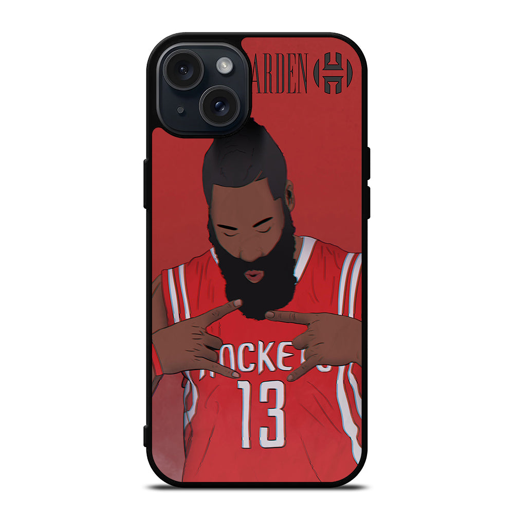 JAMES HARDEN CARTOON iPhone 15 Plus Case Cover