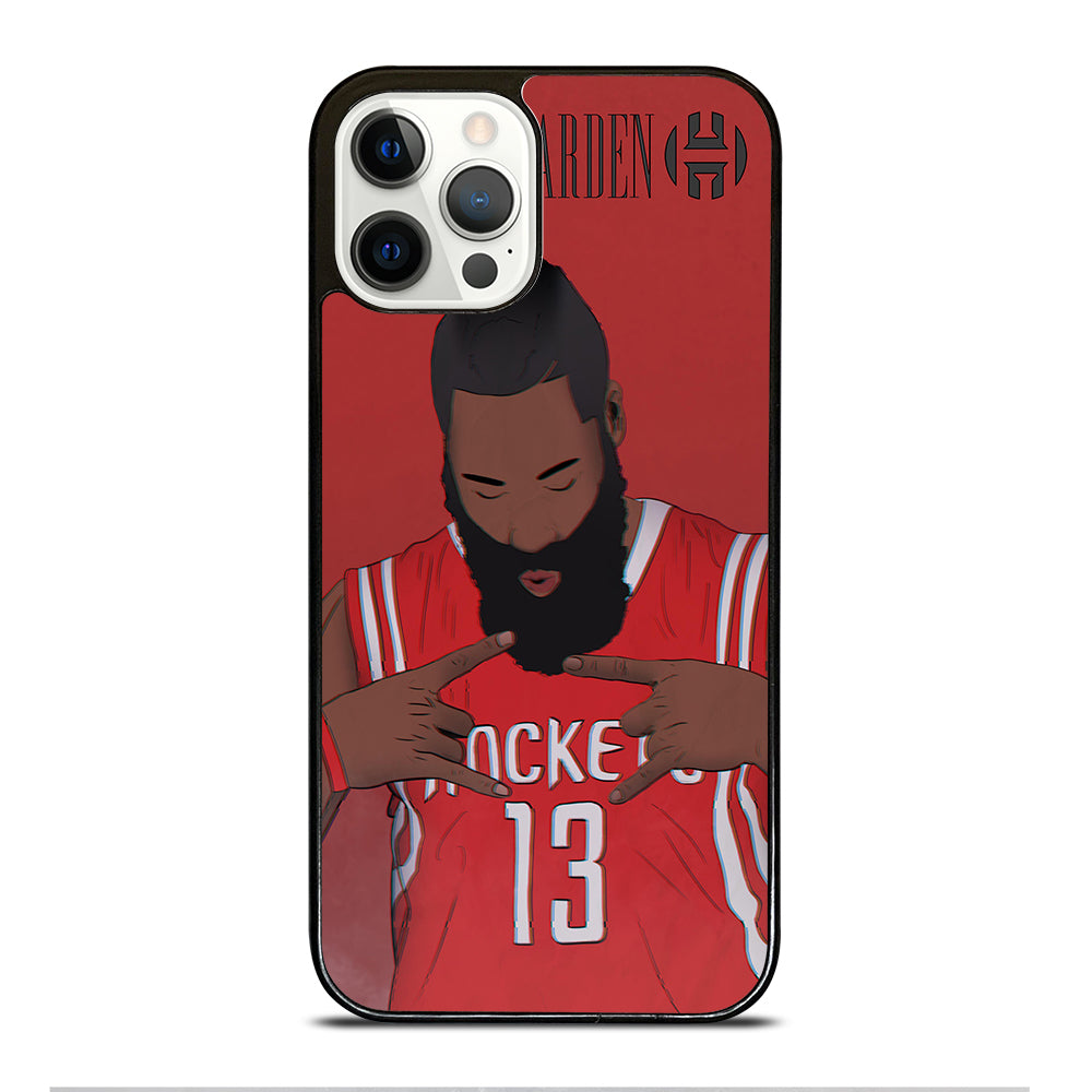 JAMES HARDEN CARTOON iPhone 12 Pro Case Cover