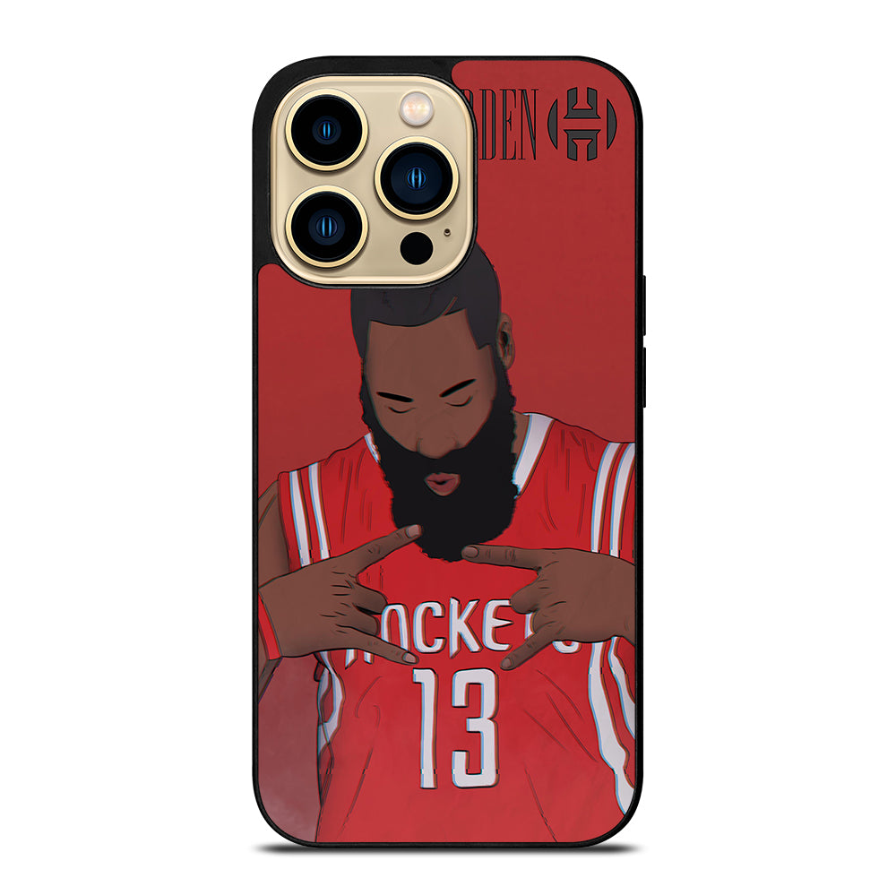 JAMES HARDEN CARTOON iPhone 14 Pro Max Case Cover