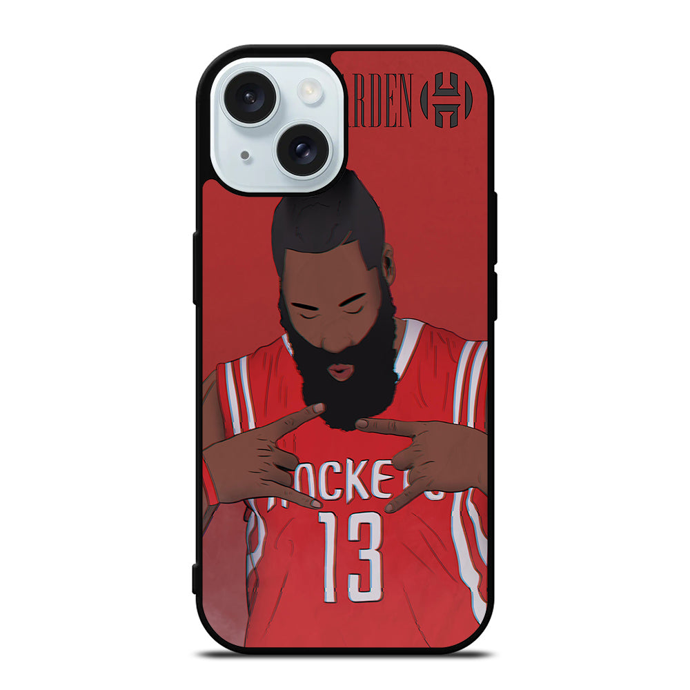 JAMES HARDEN CARTOON iPhone 15 Case Cover