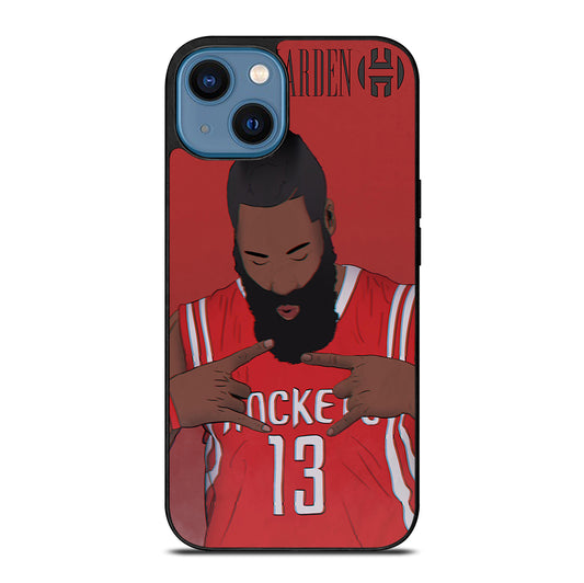 JAMES HARDEN CARTOON iPhone 14 Case Cover