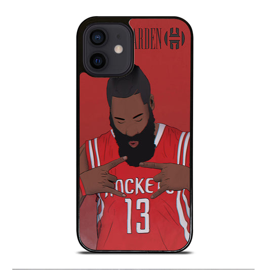 JAMES HARDEN CARTOON iPhone 12 Mini Case Cover