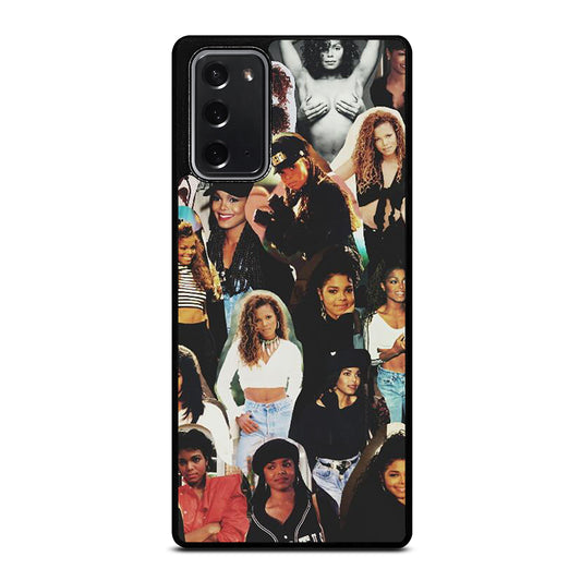 JANET JACKSON COLLAGE Samsung Galaxy Note 20 Case Cover