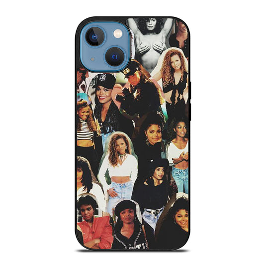 JANET JACKSON COLLAGE iPhone 13 Case Cover