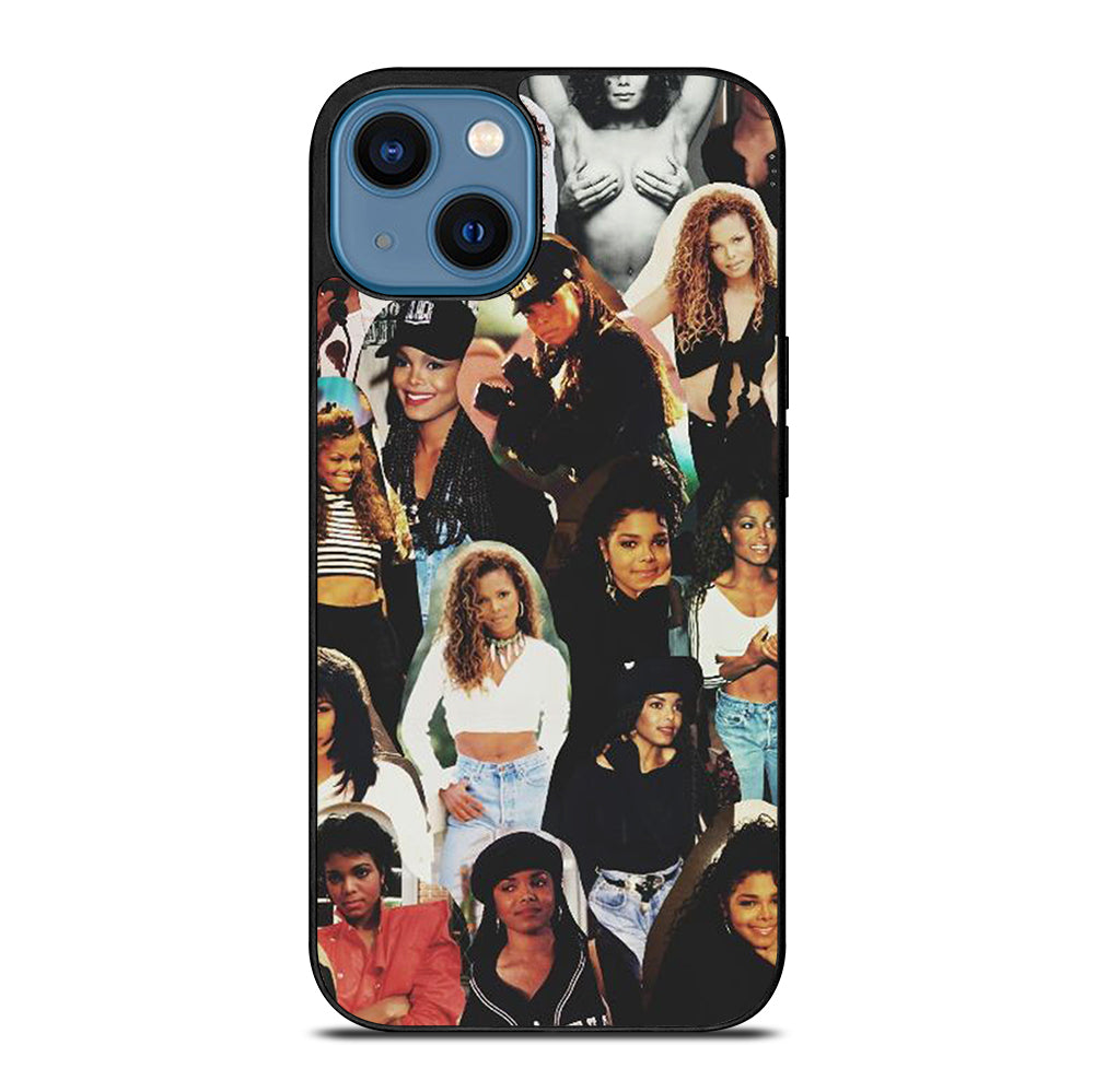 JANET JACKSON COLLAGE iPhone 14 Case Cover