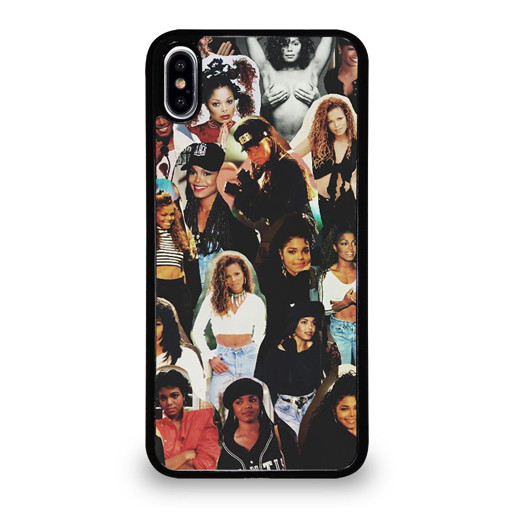 JANET JACKSON COLLAGE iPhone XS Max Case Cover