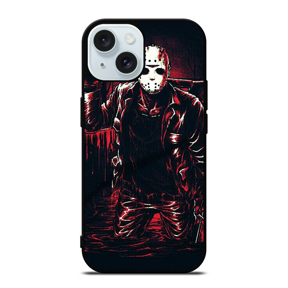 JASON FRIDAY THE 13TH ART 2 iPhone 15 Case Cover