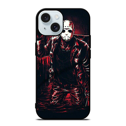 JASON FRIDAY THE 13TH ART 2 iPhone 15 Case Cover