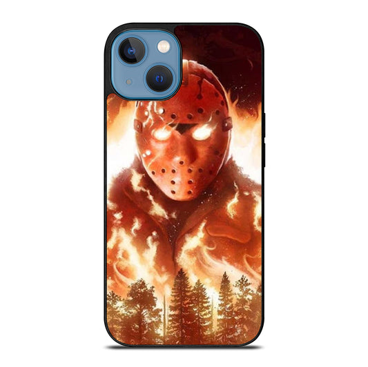 JASON FRIDAY THE 13TH FLAME iPhone 13 Case Cover