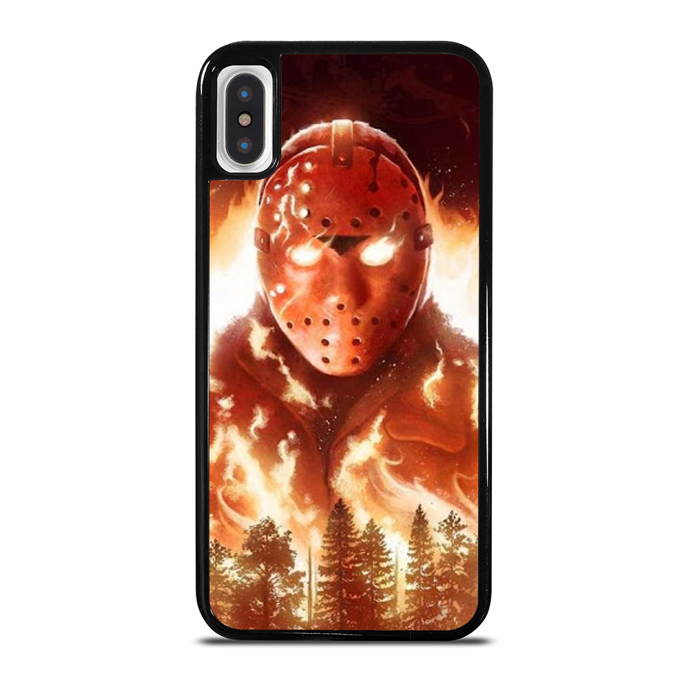 JASON FRIDAY THE 13TH FLAME iPhone X / XS Case Cover
