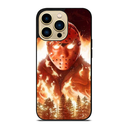 JASON FRIDAY THE 13TH FLAME iPhone 14 Pro Max Case Cover