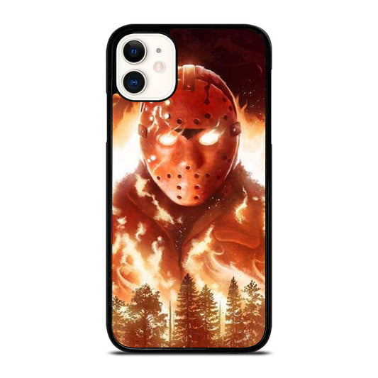 JASON FRIDAY THE 13TH FLAME iPhone 11 Case Cover