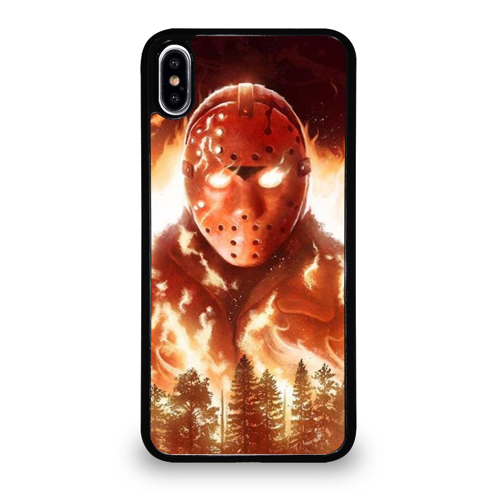 JASON FRIDAY THE 13TH FLAME iPhone XS Max Case Cover