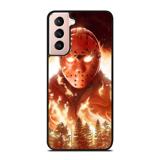 JASON FRIDAY THE 13TH FLAME Samsung Galaxy S21 Case Cover