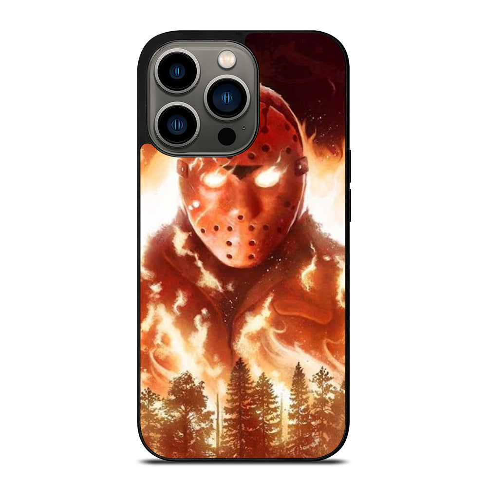 JASON FRIDAY THE 13TH FLAME iPhone 13 Pro Case Cover
