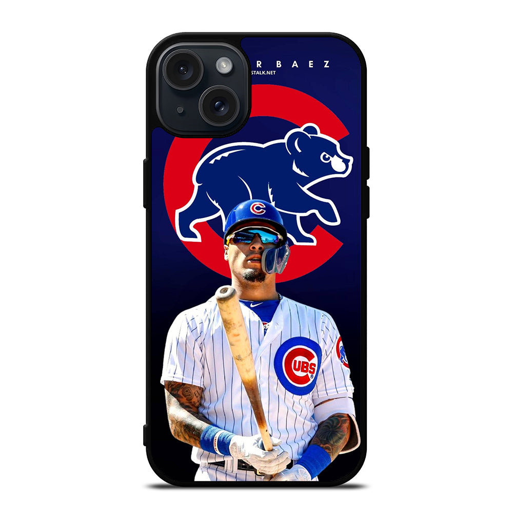 JAVIER BAEZ CHICAGO CUBS BASEBALL MLB iPhone 15 Plus Case Cover