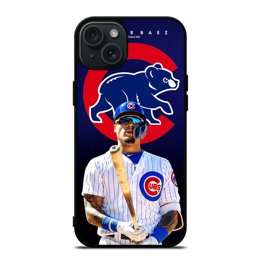 JAVIER BAEZ CHICAGO CUBS BASEBALL MLB iPhone 15 Plus Case Cover