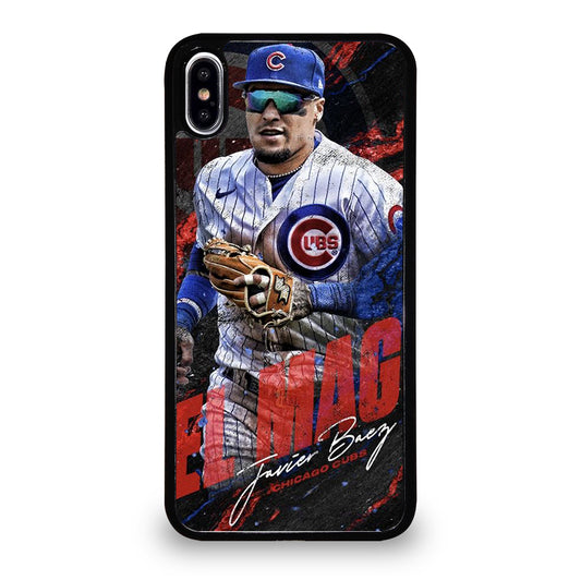 JAVIER BAEZ CHICAGO CUBS BASEBALL MLB 2 iPhone XS Max Case Cover