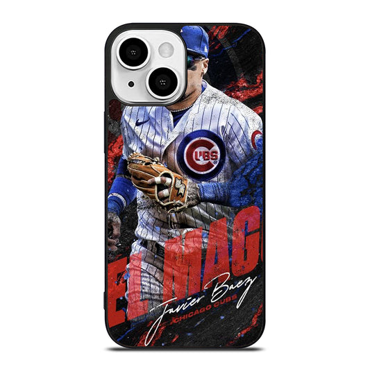 JAVIER BAEZ CHICAGO CUBS BASEBALL MLB 2 iPhone 13 Mini Case Cover
