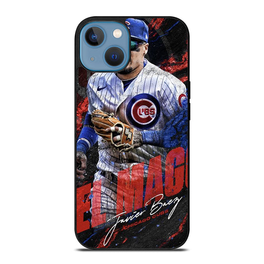 JAVIER BAEZ CHICAGO CUBS BASEBALL MLB 2 iPhone 13 Case Cover