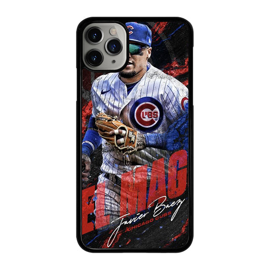JAVIER BAEZ CHICAGO CUBS BASEBALL MLB 2 iPhone 11 Pro Max Case Cover
